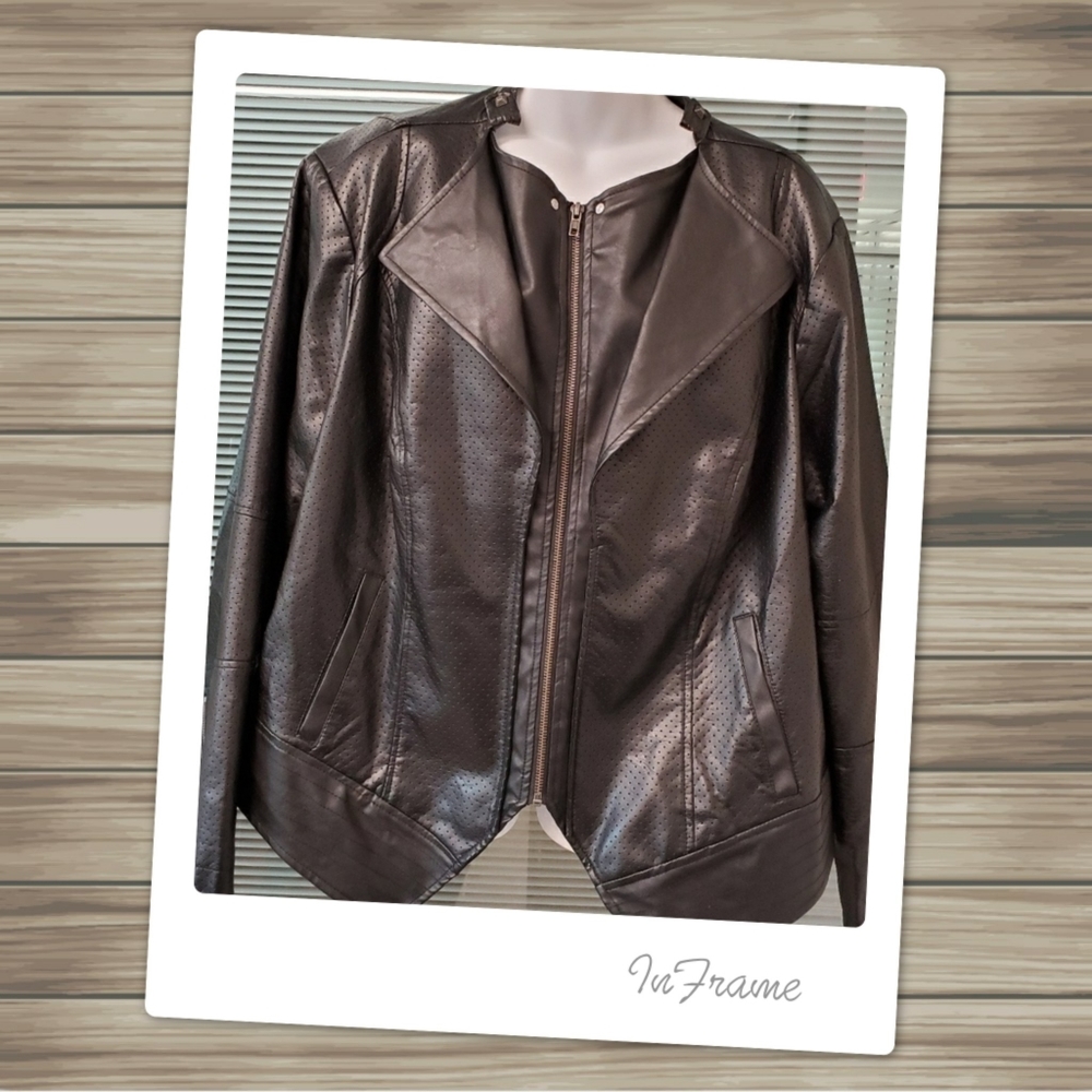 Torrid Faux Leather Moto Jacket